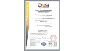 ISO管理体系认证证书英文版